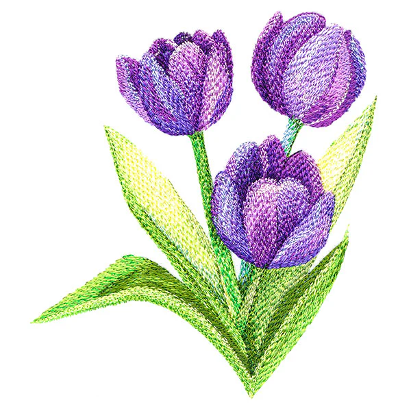 Sweet Tulips in Watercolor - Image 5
