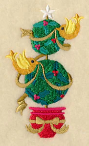 Sweet Tweet Christmas Topiary - Image 4