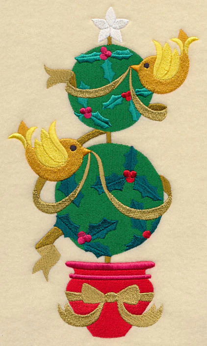 Sweet Tweet Christmas Topiary - Image 5
