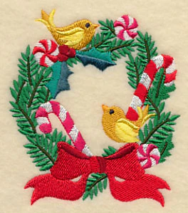 Sweet Tweet Christmas Wreath - Image 7