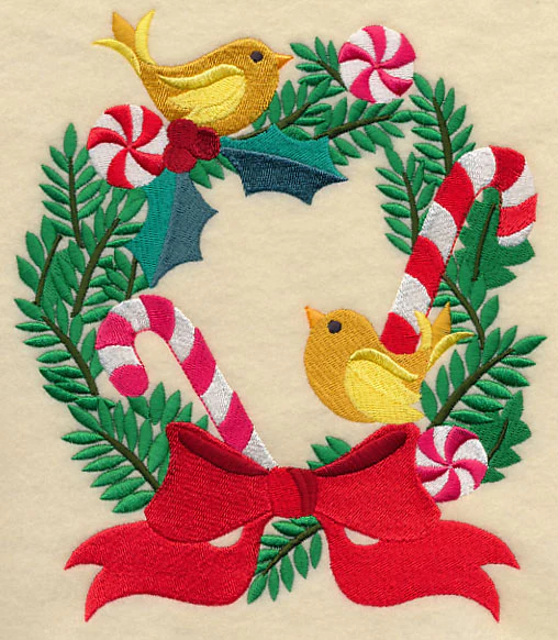Sweet Tweet Christmas Wreath - Image 9