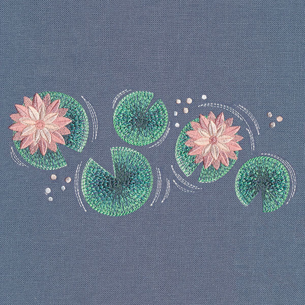 Sweet Water Lily Border - Image 8