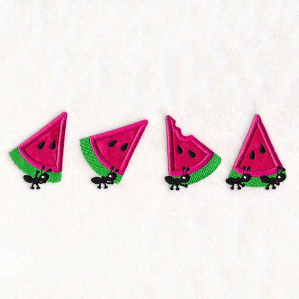 Sweet Watermelon Border (Applique) - Image 4
