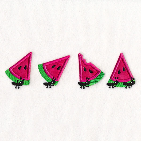 Sweet Watermelon Border (Applique) - Image 5
