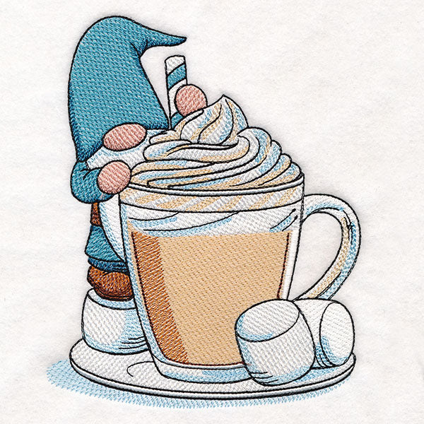 Sweet Winter Gnome with Hot Cocoa - Image 2