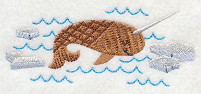 Swimming Arctic Narwhal - Image 5