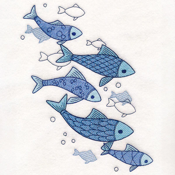 Swimming Fish Spray