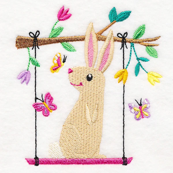 Swinging Spring Bunny - Image 3