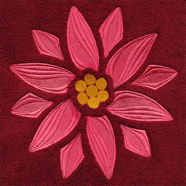 Swirling Christmas Poinsettia - Image 6