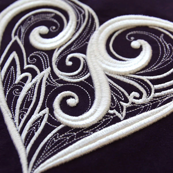 Swirling Heart (Puff Foam)