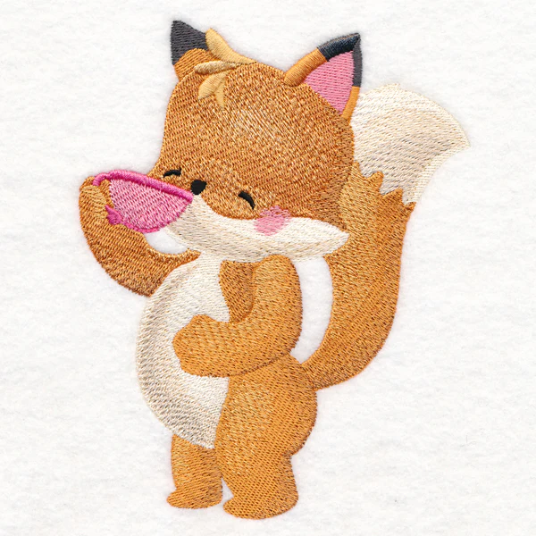 Tea Sipping Fox - Image 4