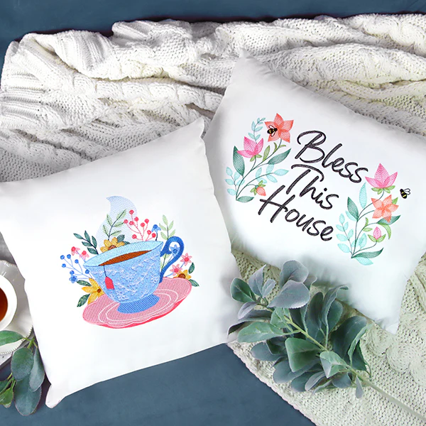 Tea Time and Blooms - Image 2