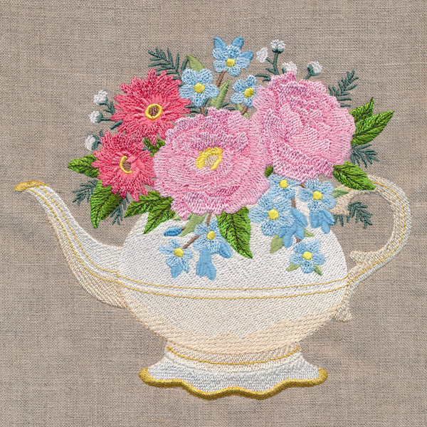 Tea Time in Bloom - Image 2