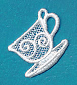 Teacup Charm (Lace) - Image 3