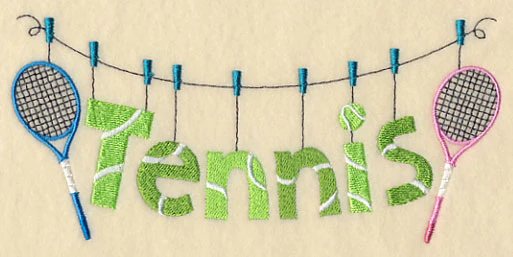 Tennis Love Clothesline - Image 3