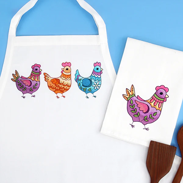 Textured and Fancy Chicken Trio - Image 4