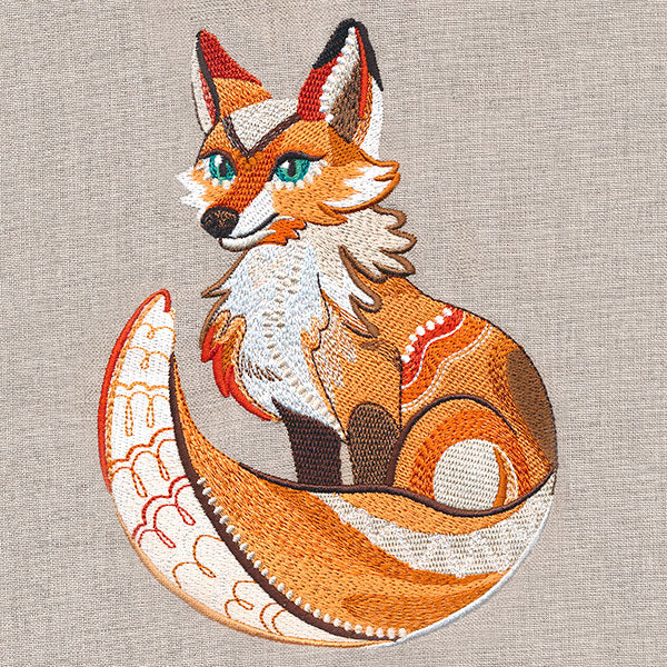Textured Autumn Fox - Image 5