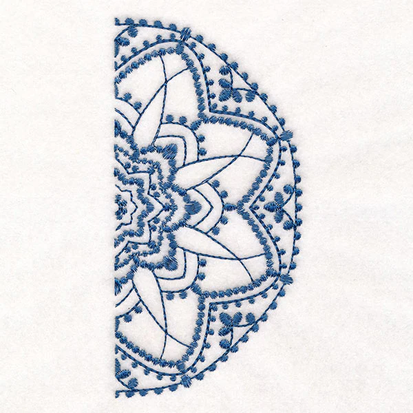 Textured Beauty Half Mandala - Image 7