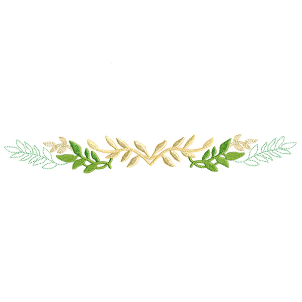 Textured Botanicals Border - Image 9