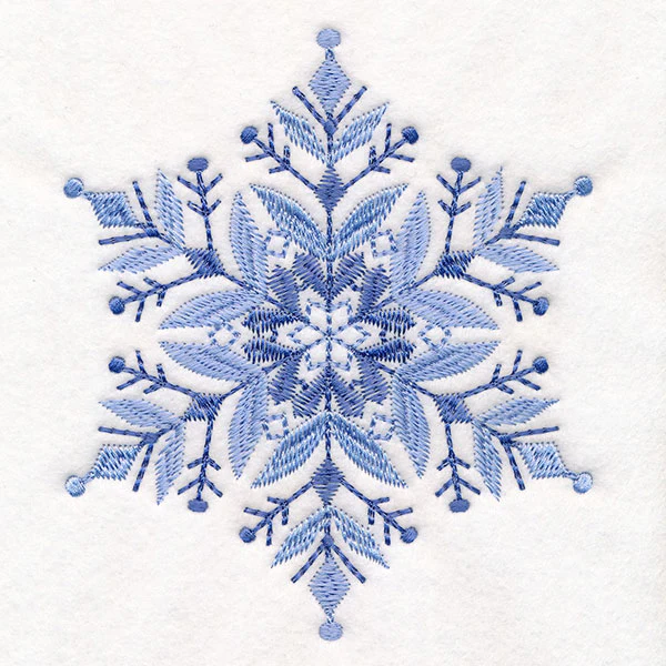 Textured & Delicate Snowflake 3 - Image 3
