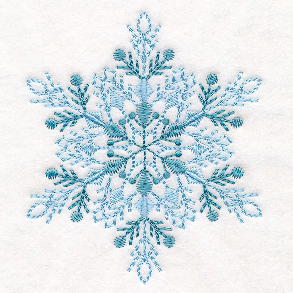 Textured & Delicate Snowflake 5 - Image 5
