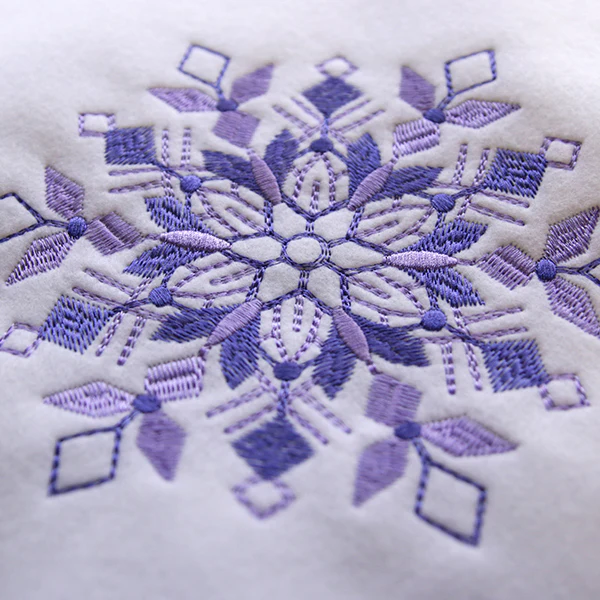 Textured & Delicate Snowflake 6 - Image 2