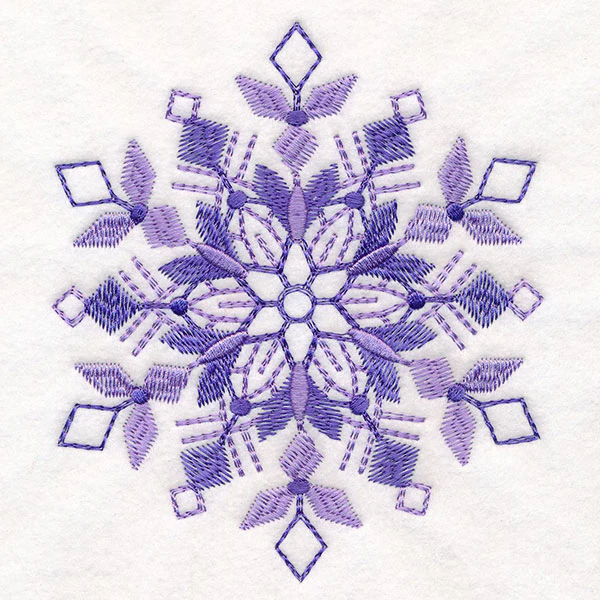 Textured & Delicate Snowflake 6 - Image 3