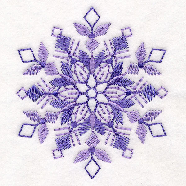 Textured & Delicate Snowflake 6 - Image 5