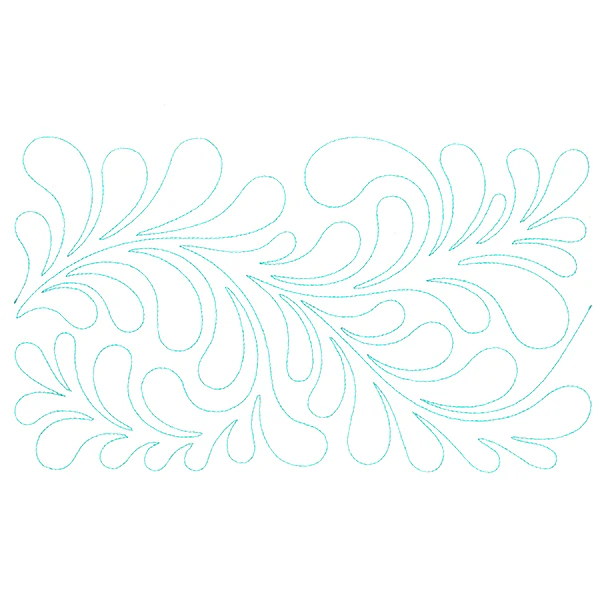 Textured Favorites - Feather (Edge-to-Edge Quilting)