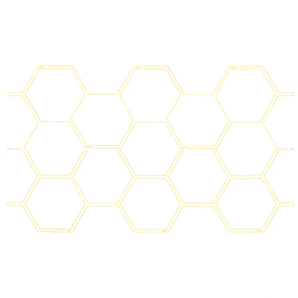 Textured Favorites - Honeycomb (Edge-to-Edge Quilting)