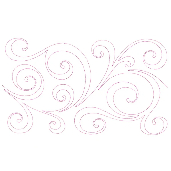 Textured Favorites - Swirls (Edge-to-Edge Quilting)