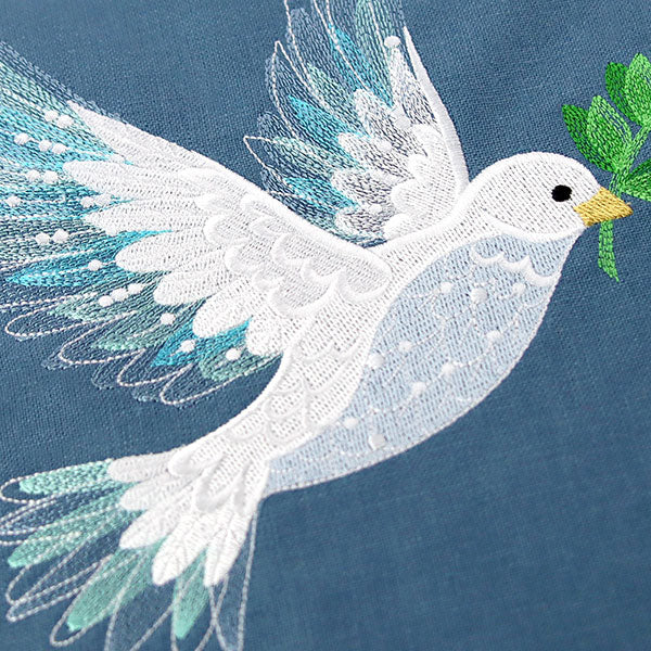Textured for Christmas Dove - Image 2