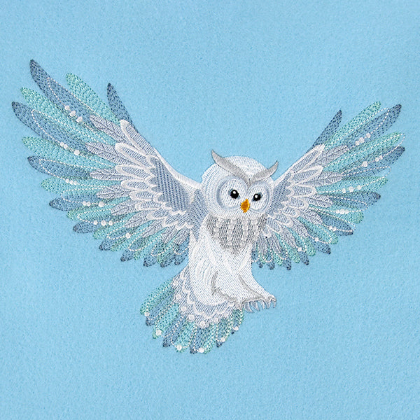 Textured for Winter Owl - Image 3