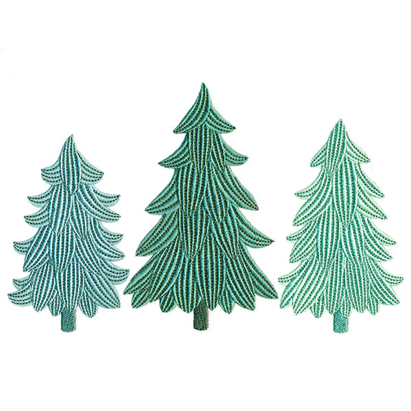 Textured Forest Trio - Image 2