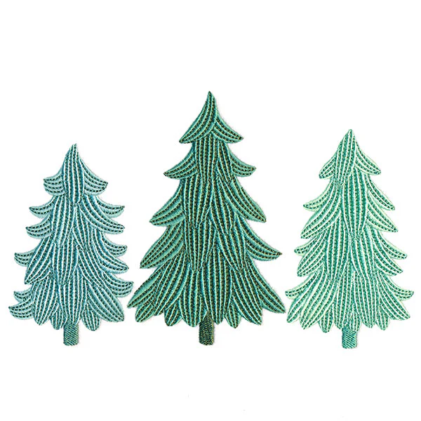 Textured Forest Trio - Image 3