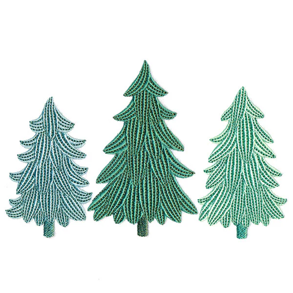 Textured Forest Trio - Image 4