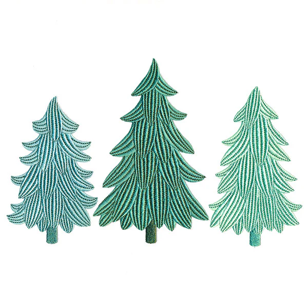 Textured Forest Trio - Image 5