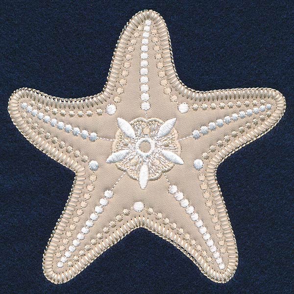 Textured Starfish (Heirloom Applique) - Image 4