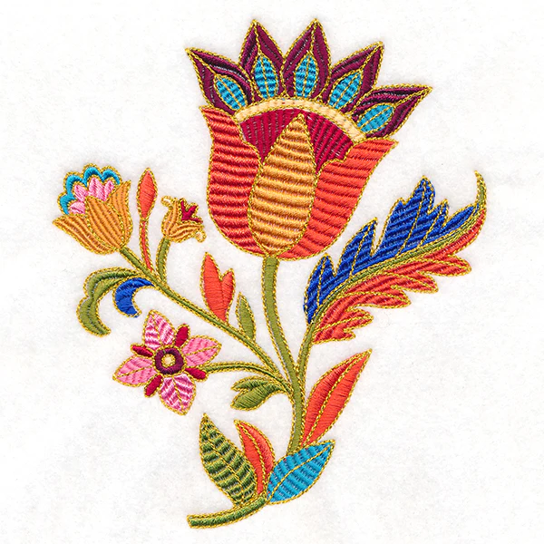 Textured Traditions Jacobean Bouquet - Image 5