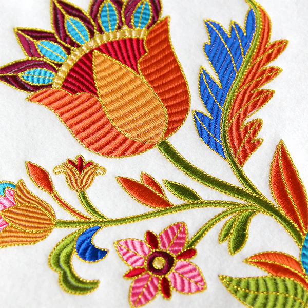Textured Traditions Jacobean Bouquet - Image 8