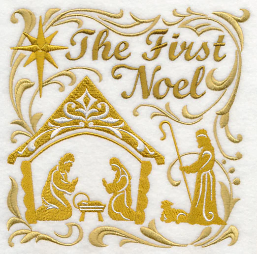 The First Noel with Nativity Scene - Image 2