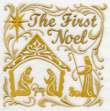 The First Noel with Nativity Scene - Image 3