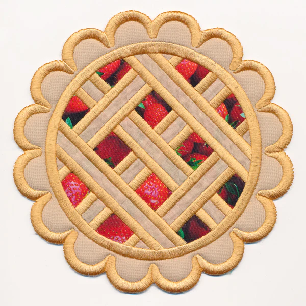 The Perfect Pie Trivet (In-the-Hoop)
