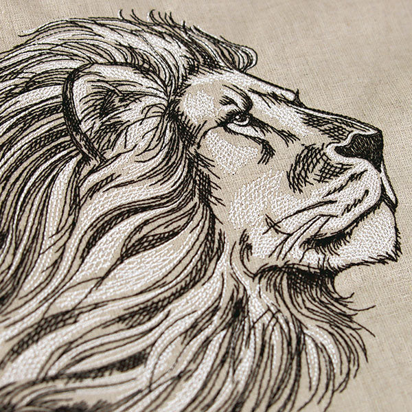 The Pride of a Lion Etching - Image 2