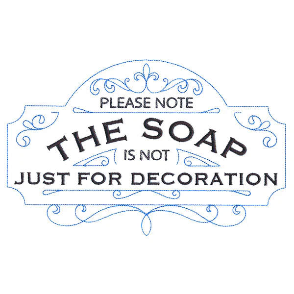The Soap Is Not Just For Decoration - Image 2