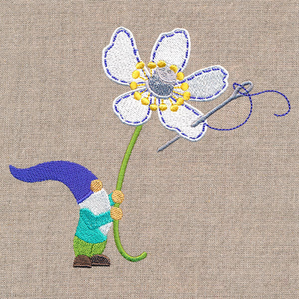 Thimble Flower Gnome - Image 3
