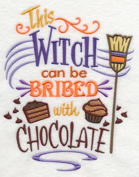 This Witch Can Be Bribed with Chocolate - Image 2