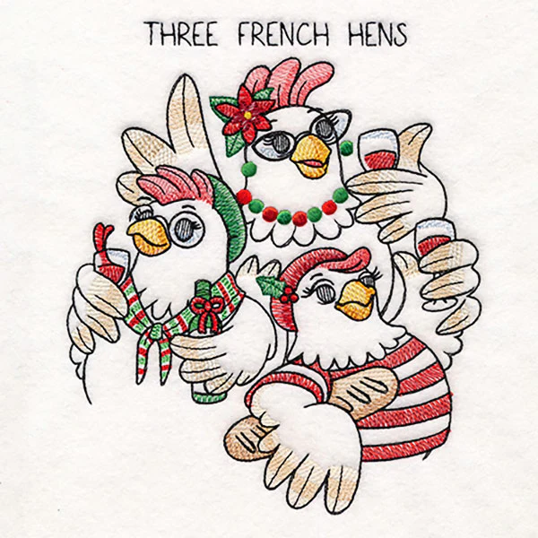 Three French Hens - Image 4
