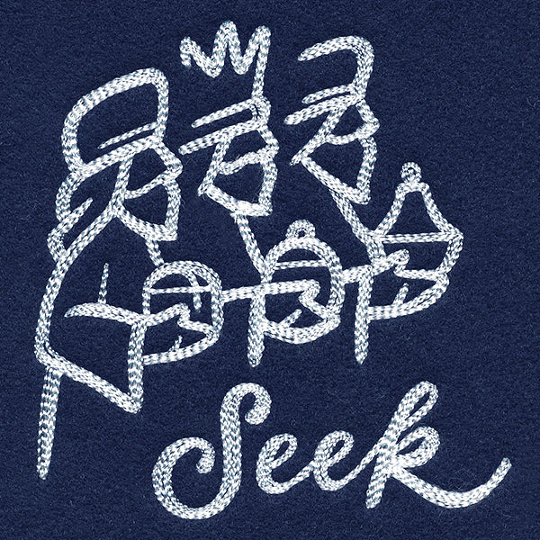 Three Wise Men with Seek (Whitework) - Image 3