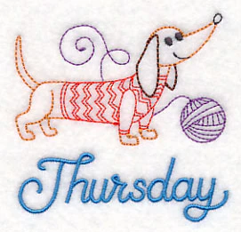Thursday Dachshund (Vintage) - Image 2